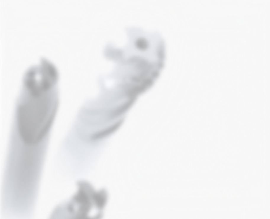 Abgeschwächtes Hintergrundbild, welches 3 verschiedene Bohraufsätze zeigt